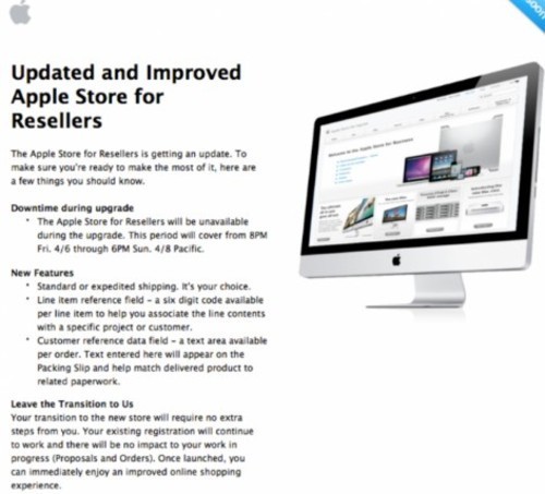 苹果新在线商店 针对商业用户改进更新