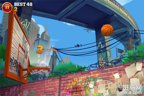 花式扣篮玩到手抽筋 iOS灌篮高手试玩(2)