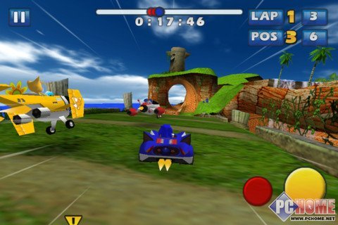 iPhone限时免费 Sonic世嘉全明星赛车_软件学