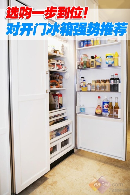 选购一步到位!对开门冰箱强势推荐
