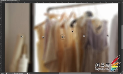 Photoshop CS6新功能：制造景深的场景模糊