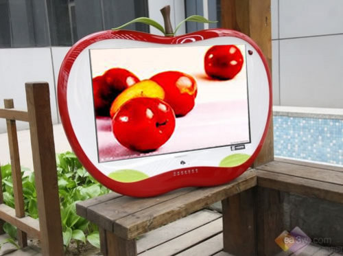 特卖+特送 苹果造型创意液晶电视狂促_家电