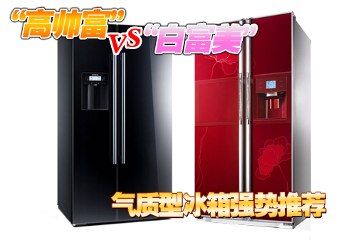 高帅富VS白富美 气质型冰箱强势推荐