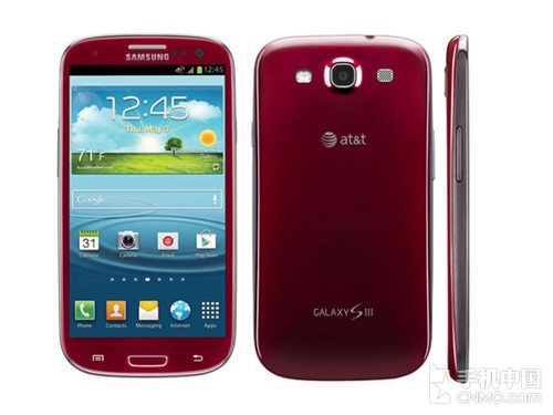红色魅惑 新版三星S3即将登陆美国市场_手机