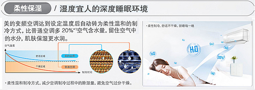精确控温强制冷美的全直流变频空调热卖
