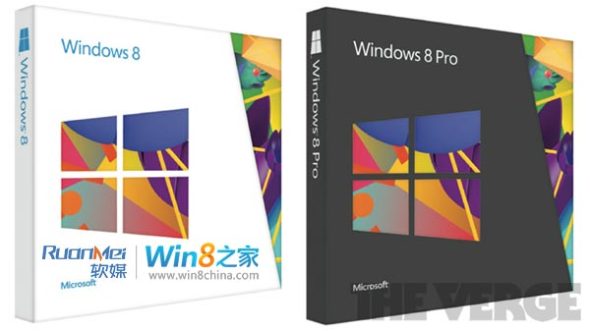 微软Win8系统零售版DVD包装盒曝光