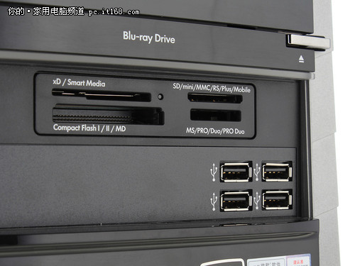 惠普H9游戲臺式機接口和外部細節