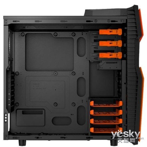 配备飞弹发射按钮 骨伽挑战者机箱热销_硬件