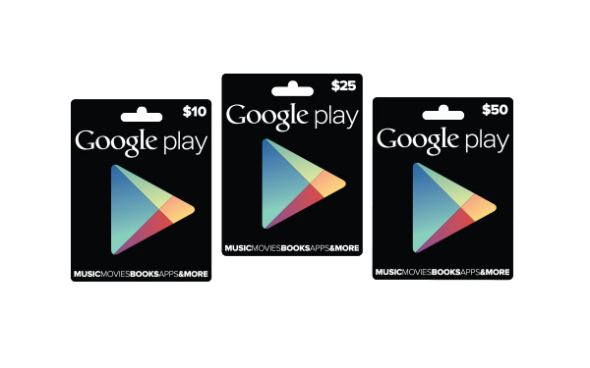 Google Play正式推出礼品卡_软件学园