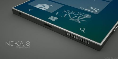 wp8概念机系列-诺基亚nokia 8 wp8手机