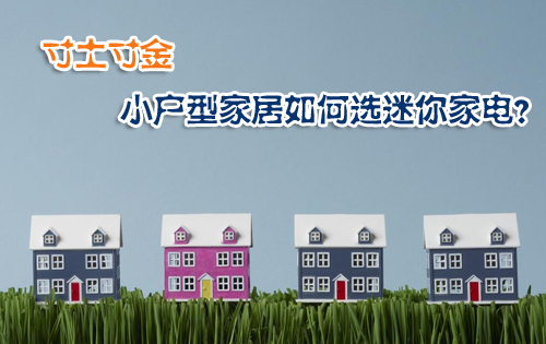 寸土寸金 小户型家居如何选迷你家电?