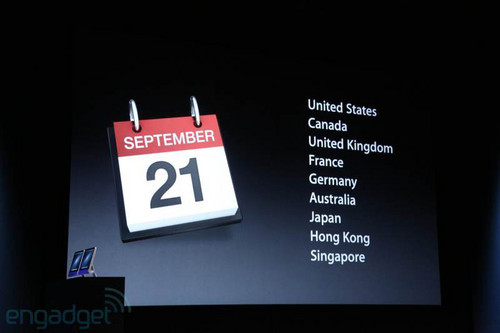 大触屏全新设计 苹果iPhone 5下周上市 