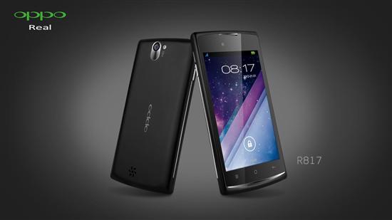 Real系列第2款新机 OPPO R817官方美图_硬件
