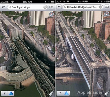 苹果已改进iOS6地图的3D Flyover功能 