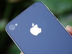 iPhone 4S 黑色 logo图 