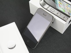 iPhone 4S 黑色 正面图 