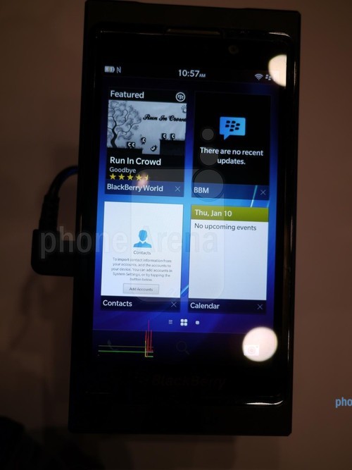 最全图集揭示BlackBerry 10系统全新特性 