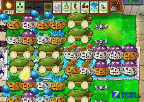 植物大战僵尸秘籍 无限模式八炮流攻略