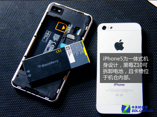 谁说那么像黑莓Z10/iPhone5对比图赏