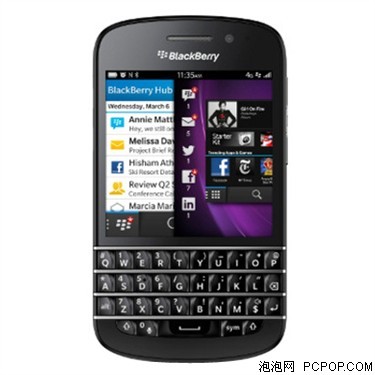 黑莓Q10本月26日英国上市 要530英镑_手机