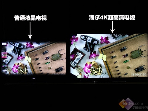 Picture: 50 inches 4K Ultra HD resolution TV Haier first test