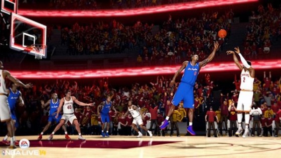 《NBA Live 14》无缘PC 实时更新联盟数据_软