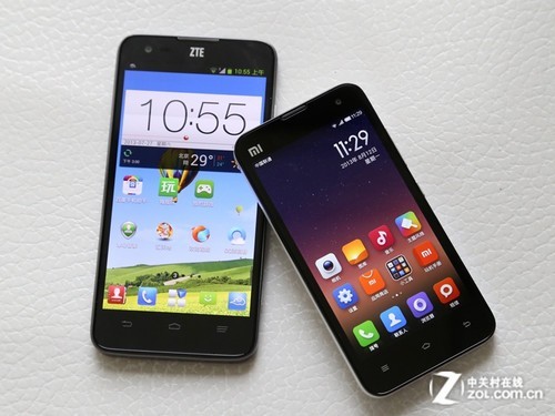 尖Phone:极客/发烧 中兴GEEK对比小米2S 