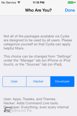不完美越狱实现！iOS7下Cydia截图曝光 