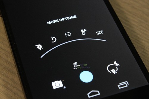 Android 4.4截屏曝光 显示新的相机UI 