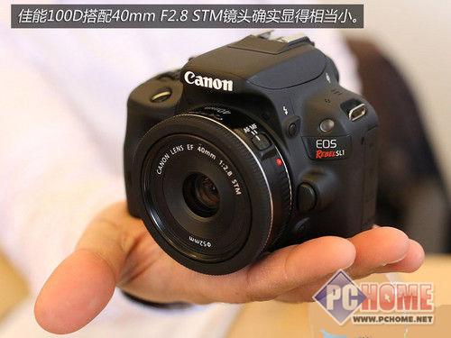 小单反带触屏 佳能100D相机仅3453元_数码