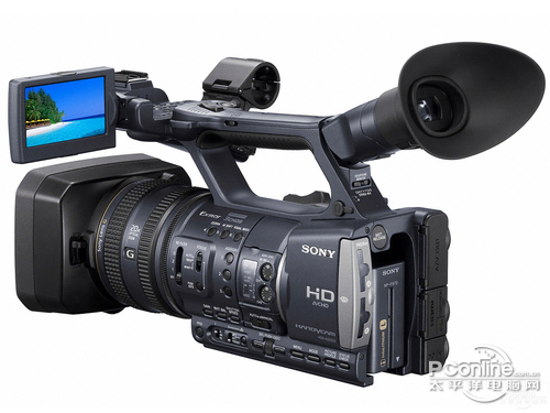 轻松拍1080p影像 索尼AX2000E专业摄像机_数