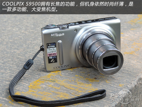 轻巧机身配大变焦镜头 尼康 S9500特价_数码