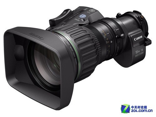 小尺寸18倍变焦 佳能发布新闻摄像机镜头_数码