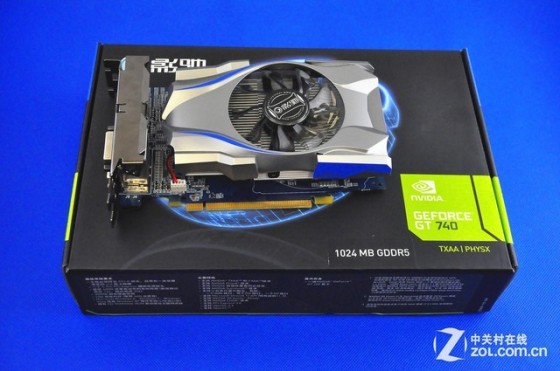 NVIDIA入门精品 影驰GT740黑将报649元