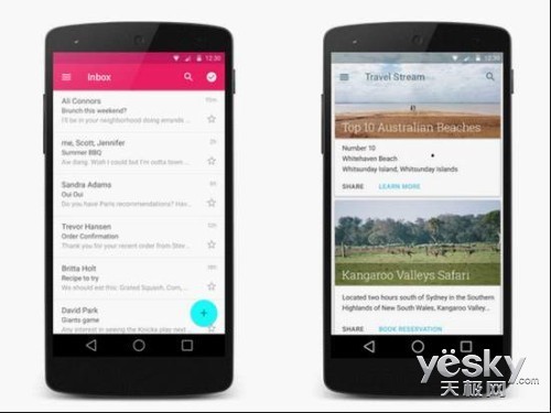 Google下一代移动系统Android L亮点特性_天极yesky软件频道