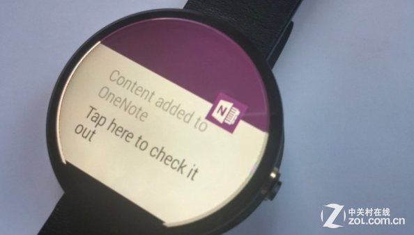 onenote android wear