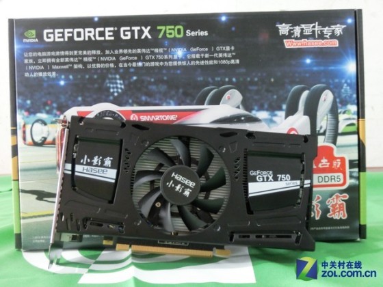 双滚珠轴承更静 小影霸GTX750Ti市价899 