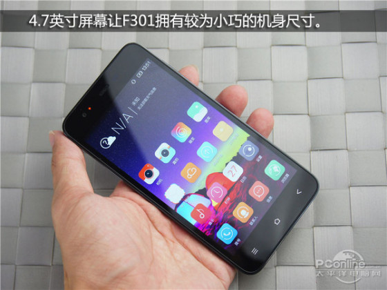 4.7寸屏四核4G手机金立ELIFEF301评测