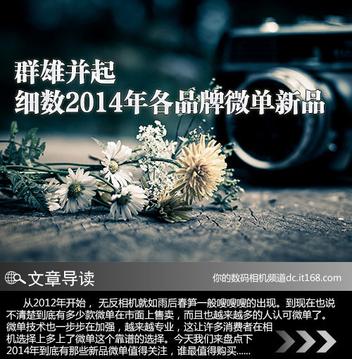 群雄并起细数2014年各品牌微单新品