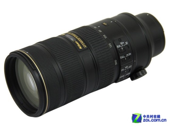 大光圈防抖尼康70-200mmII售10600元