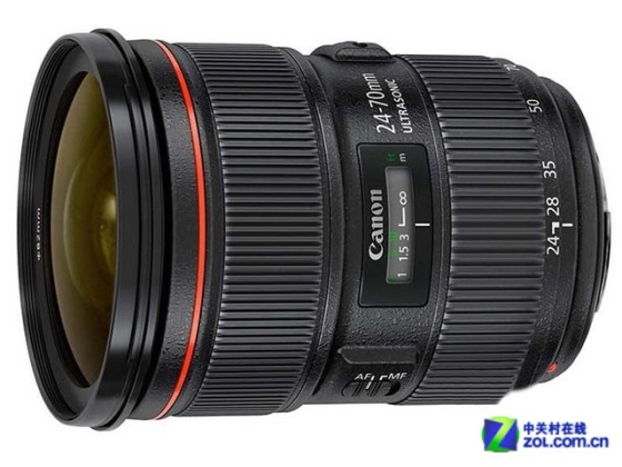 顶级变焦镜头佳能24-70mmII售11300元