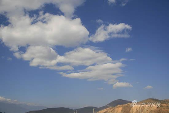 图文:云南大理观测点目前天气晴朗_科学探索