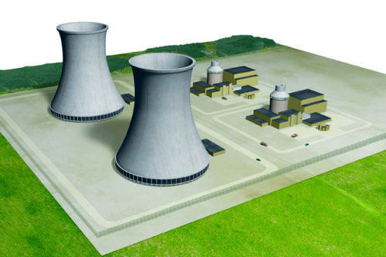 核电站模型