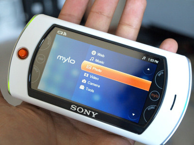 CES2008SONY多媒体掌上系统MYLO二代