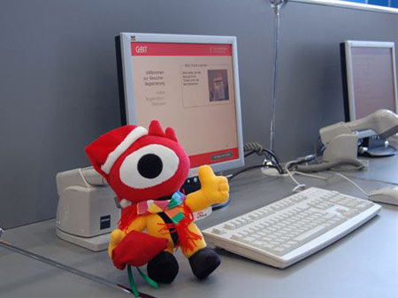 С����CeBIT��һ��