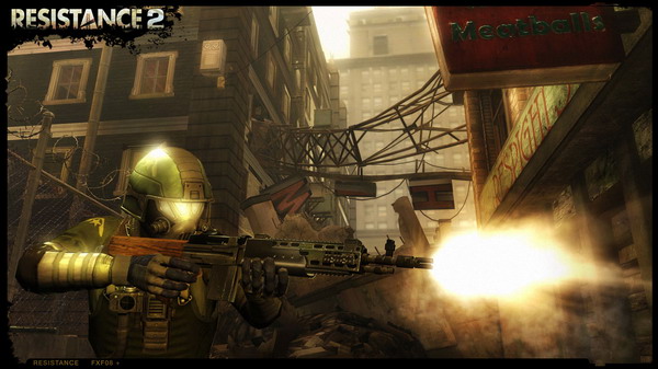 PS3重头大作《抵抗2》官方新游戏画面