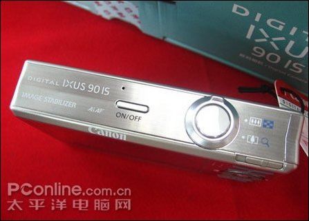 金属机中精品之作佳能IXUS90首破2k4