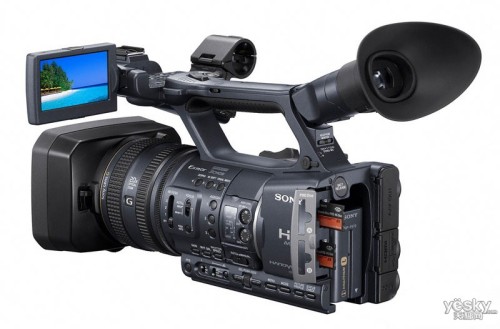 索尼新品到货 HDR-AX2000E摄像机27600元_
