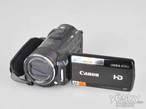 机身容量翻倍 佳能双闪存DV新品HF M32评测