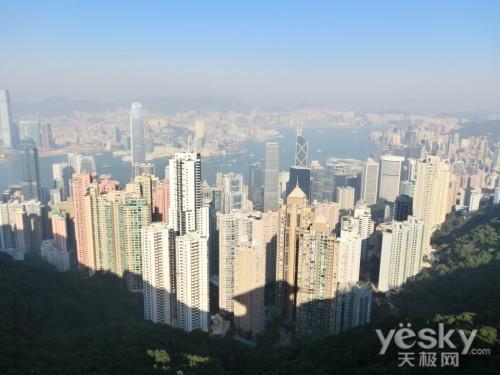 夜香港 夜魅力 卡西欧ZR10夜游维多利亚港_数